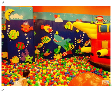 淘嘻乐儿童乐园产品-淘嘻乐儿童乐园海洋充气球池