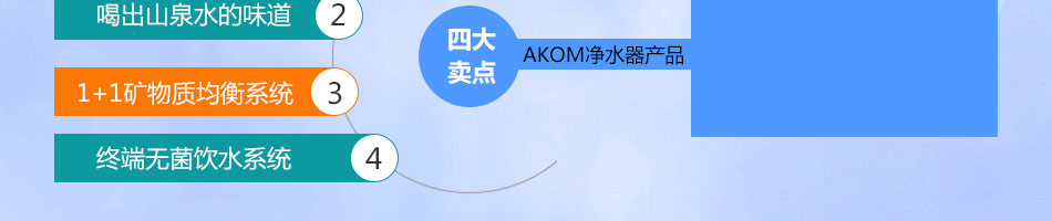 Akom净水器加盟中国净水器十大知名品牌