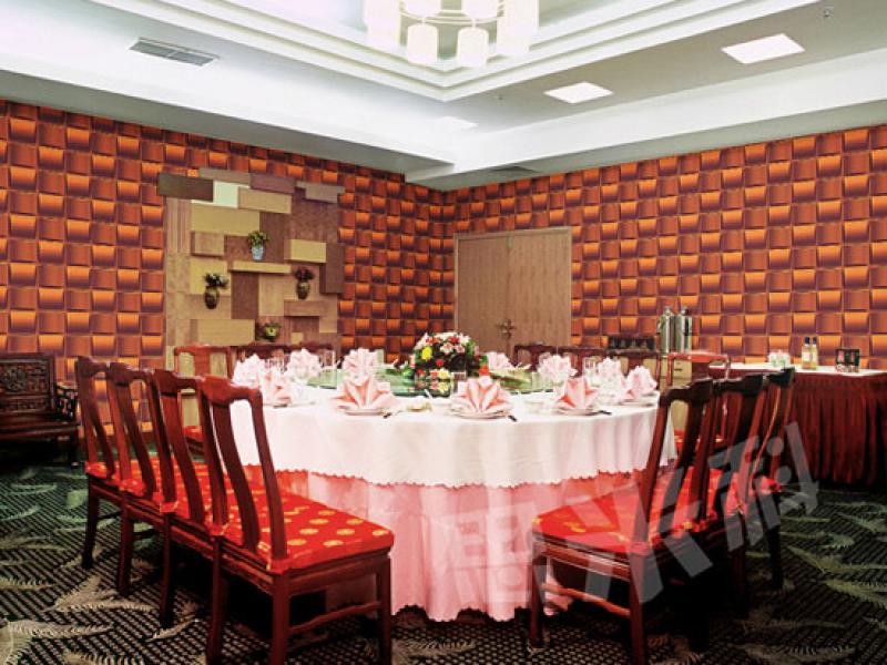 思米科藻岩装饰系统餐馆包房效果图展示