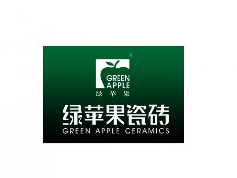 绿苹果 瓷砖品牌标志 3158招商加盟网
