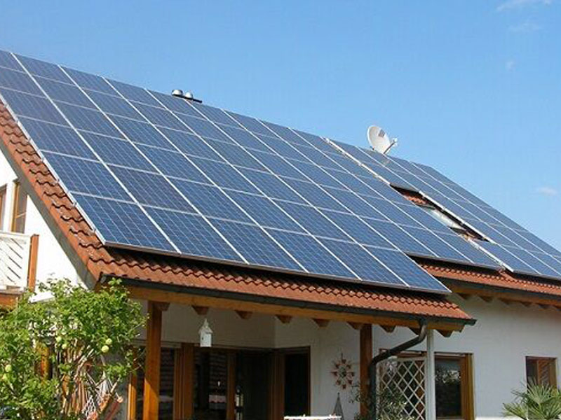 酷米阳光太阳能-屋顶安装