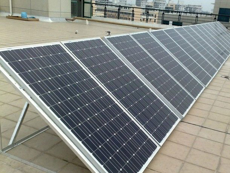 酷米阳光太阳能-楼顶安装