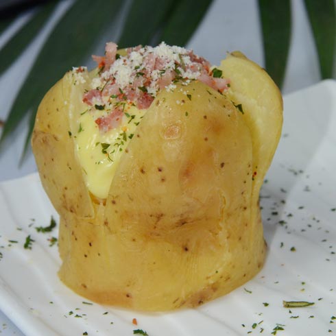 土豆心愿-巴西里烟肉酸奶薯