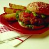美克士西式快餐-牛肉汉堡