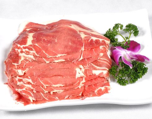 牛上脑肉的火锅小孩-牛上脑肉的做法-秦妈做法鸭肉v火锅还能吃大全吗图片