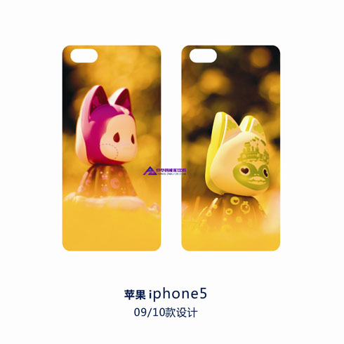 iphone5-5s 个性玩偶手机壳设计