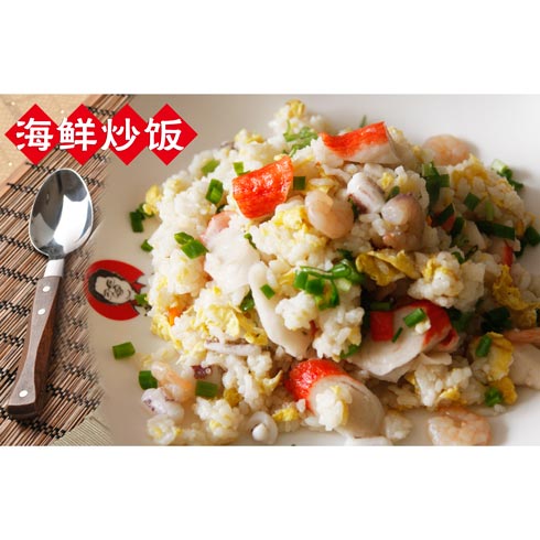 怎么做海鲜炒饭_海鲜炒饭_腊肉炒饭