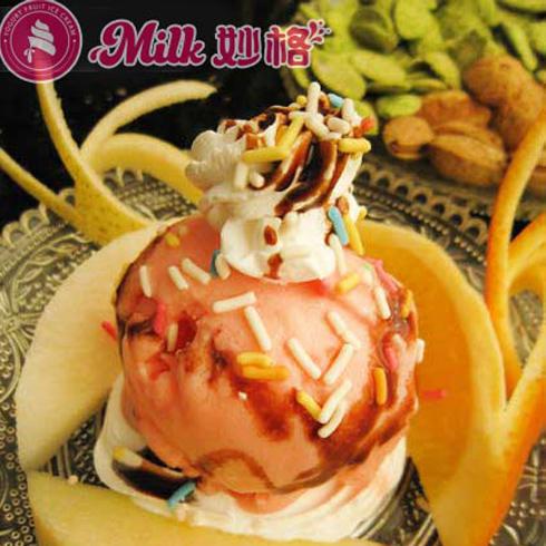 妙格酸奶雪葩冰淇淋