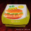 厂家定制供应食品包装盒 食品纸盒 汉堡盒 板烧鸡腿堡盒