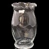 新款1017罗纹透明玻璃花瓶  鱼缸 水生植物水培花卉花瓶
