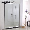 卡姆勒卫浴 8mm钢化玻璃淋浴房隔断 卫生间移门淋浴屏风定制淋浴