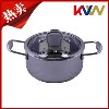 德国KVW恺威厨具 高档三层钢不锈钢高档汤锅煲厨具批发 一件代发