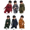 2013新款韩版男童外套童装保暖卫衣三件套装加绒加厚秋冬款童套装