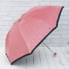 三折遮阳太阳伞 折叠防紫外线涂层伞 创意时尚个性地摊伞厂家库存