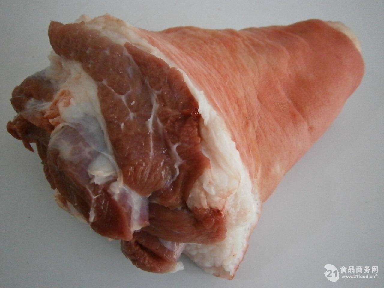田语黑毛笨猪肉肘子