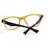 李维斯眼镜-复古黑色板材全框眼镜架