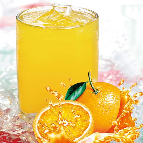 麦乐基柳橙汁