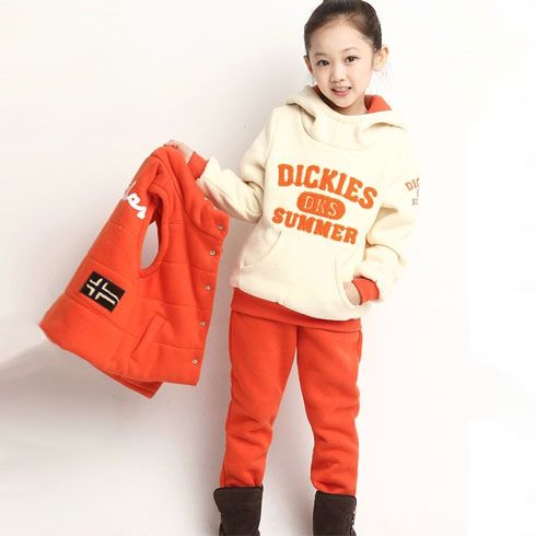 迪尼巴拉童装产品-儿童卫衣三件运动套装