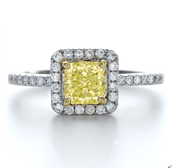 金翠福玉器珠宝产品-黄宝石戒指