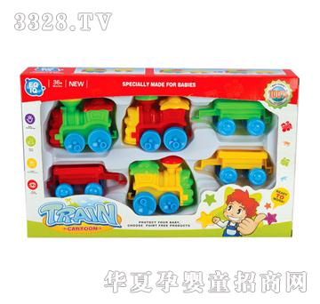 乐宝回力卡通火车头5682_乐宝回力儿童玩具-