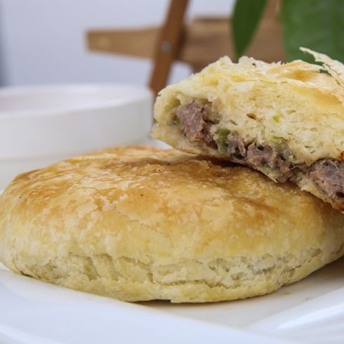 饼器馅饼掉渣特色馅饼产品-酱汁肉美食_饼器时萧县美食做法时代图片