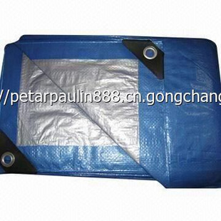 再生料PE篷布 聚乙烯编织布 回料塑料防水篷布