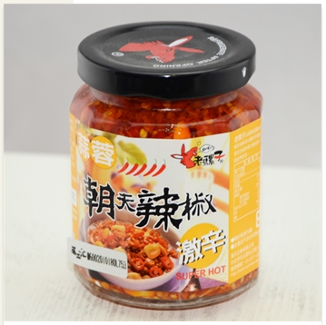 茗品汇进口商品超市产品-台湾老骡子蒜蓉辣椒