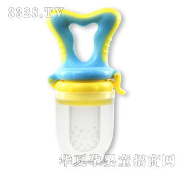 亲亲我宝宝喂食必备辅食工具营养咬咬乐天蓝色