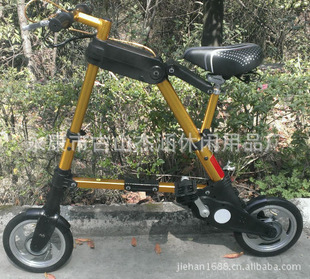 电动折叠自行车迷你助力10寸自行车厂家招商