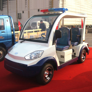 福田奥星 新款四轮电动巡逻车 物业保安巡逻用