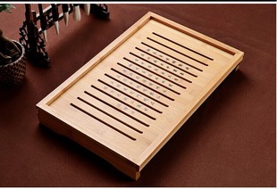 直销特价茶博士实木茶盘排水抽屉式茶盘批发双