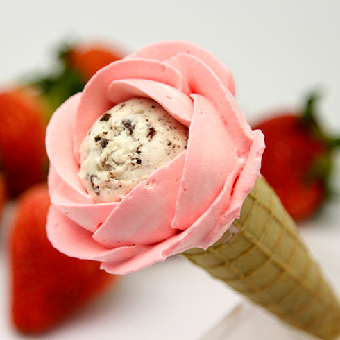布兰妮冰淇淋产品-冰淇淋甜筒