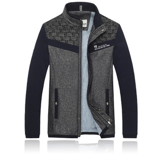 2015秋季新款男士夹克衫韩版修身型男装立领