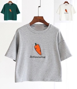 2015闺蜜姐妹装韩版大码宽松卡通上衣原宿风