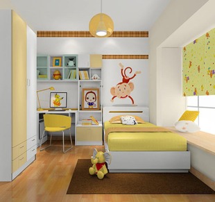 中山定做家具之全屋订制小孩房家具_双润家具