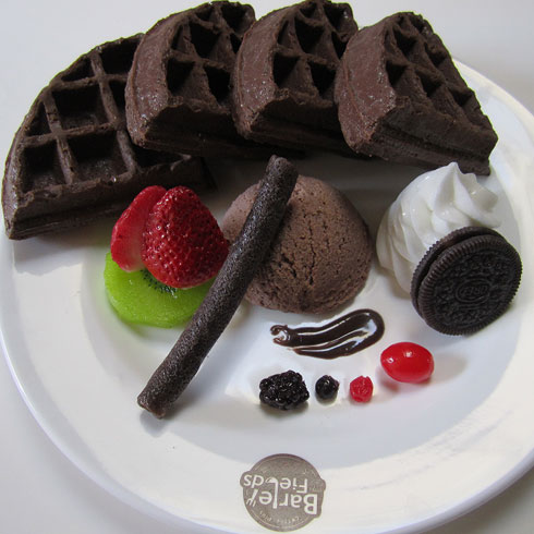 巧克力甜品模型