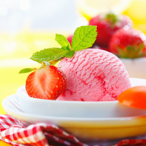 雪卡伦冰淇淋-草莓冰淇淋