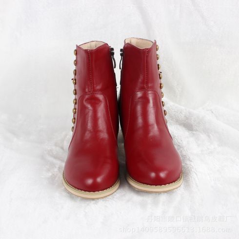 厂家直销 供应优质英伦复古真皮女鞋  品牌产品