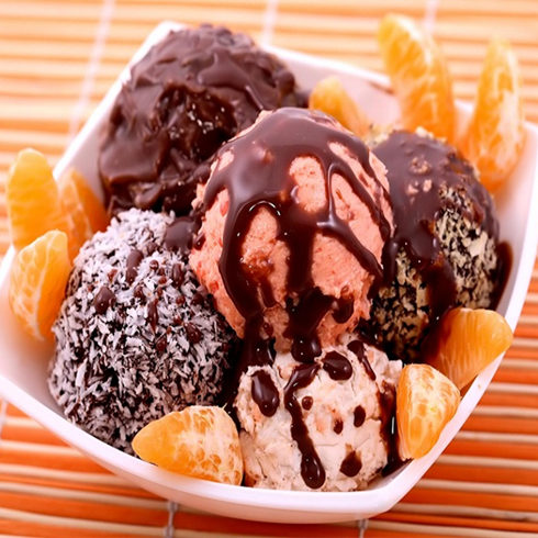 巧克力布丁冰淇淋