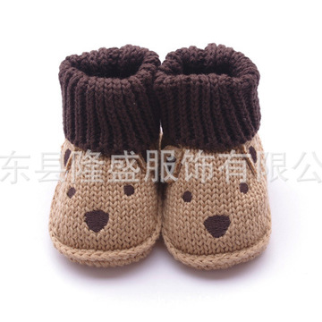 外贸Carters卡特尾单宝宝婴儿手工毛线鞋男女