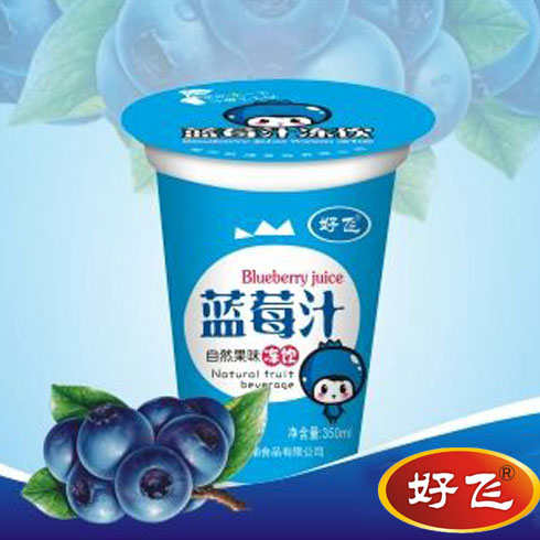 蓝莓汁冻饮