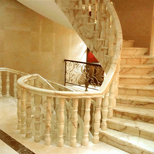 翡翠装饰建材-楼梯扶手