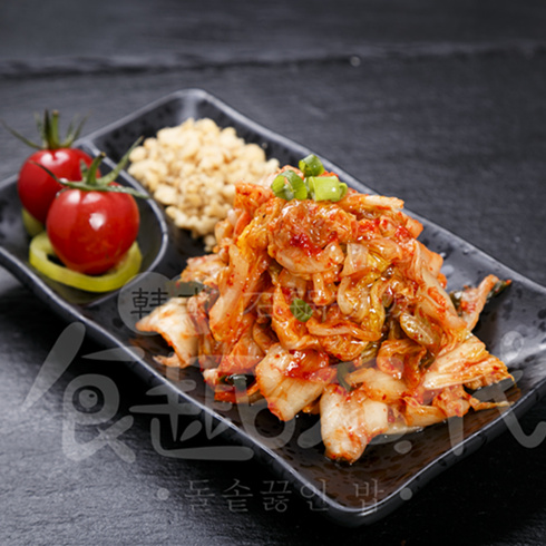 食趣石代韩式石锅捞饭-泡辣白菜