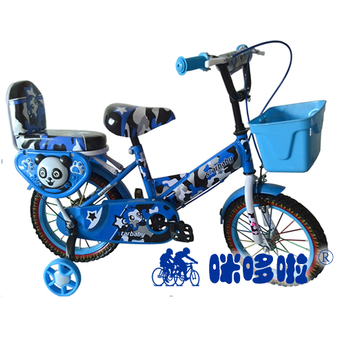 咪哆啦玩具童车-蓝色自行车