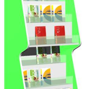 江西供应卡通书架 个性儿童书架大本、单面儿