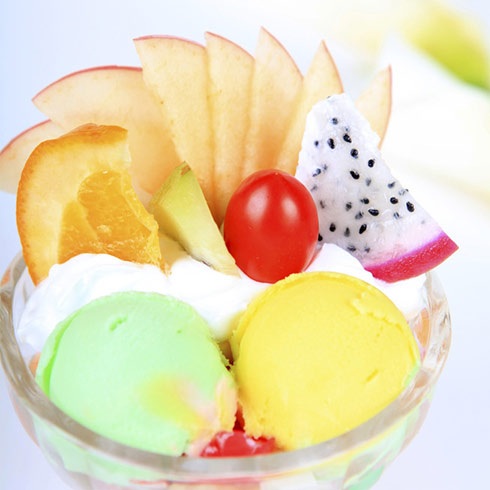 妙言果冻冰淇淋-水果沙拉