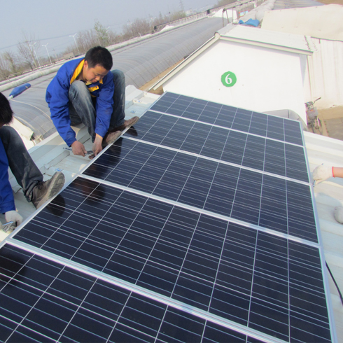 神州阳光太阳能发电-安装太阳能板
