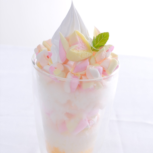 百味密码冻酸奶-棉花糖酸奶雪花杯