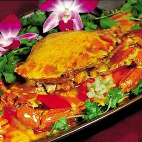 巴比酷肉蟹煲-泰式咖喱皇炒蟹