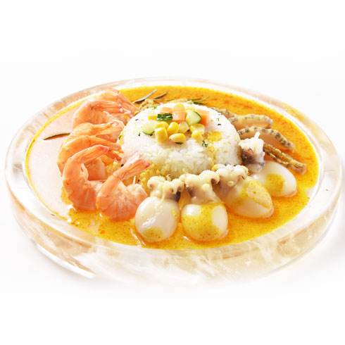金太太水晶烤肉饭-海鲜饭团